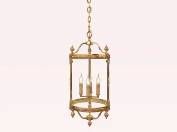 EMILY 449/4T - LED brass pendant lamp by Possoni Illuminazione - view 2